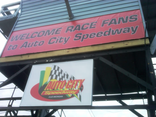Auto City Speedway - May 2012 Overhead To Stands From Randy